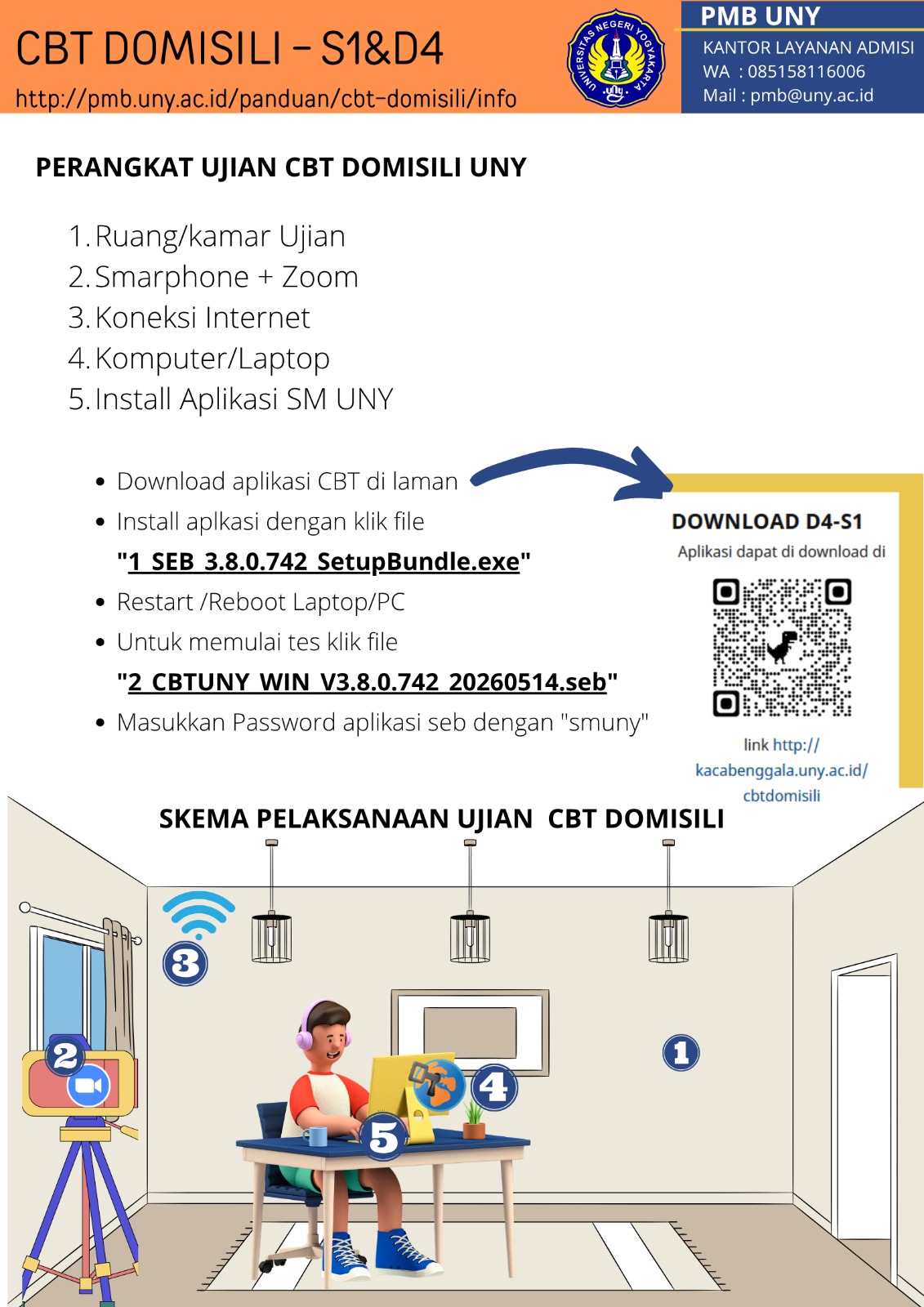 panduan cbt domisili uny