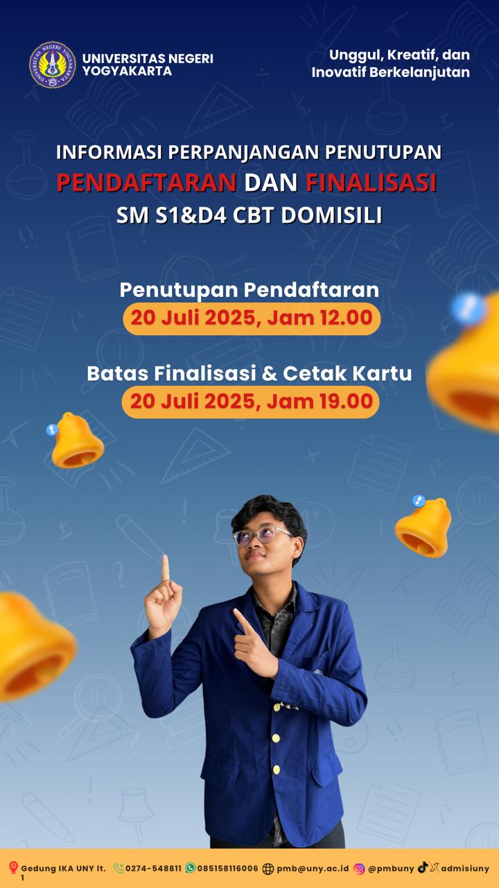 Informasi Perpanjangan Pendaftaran SM CBT Domisili